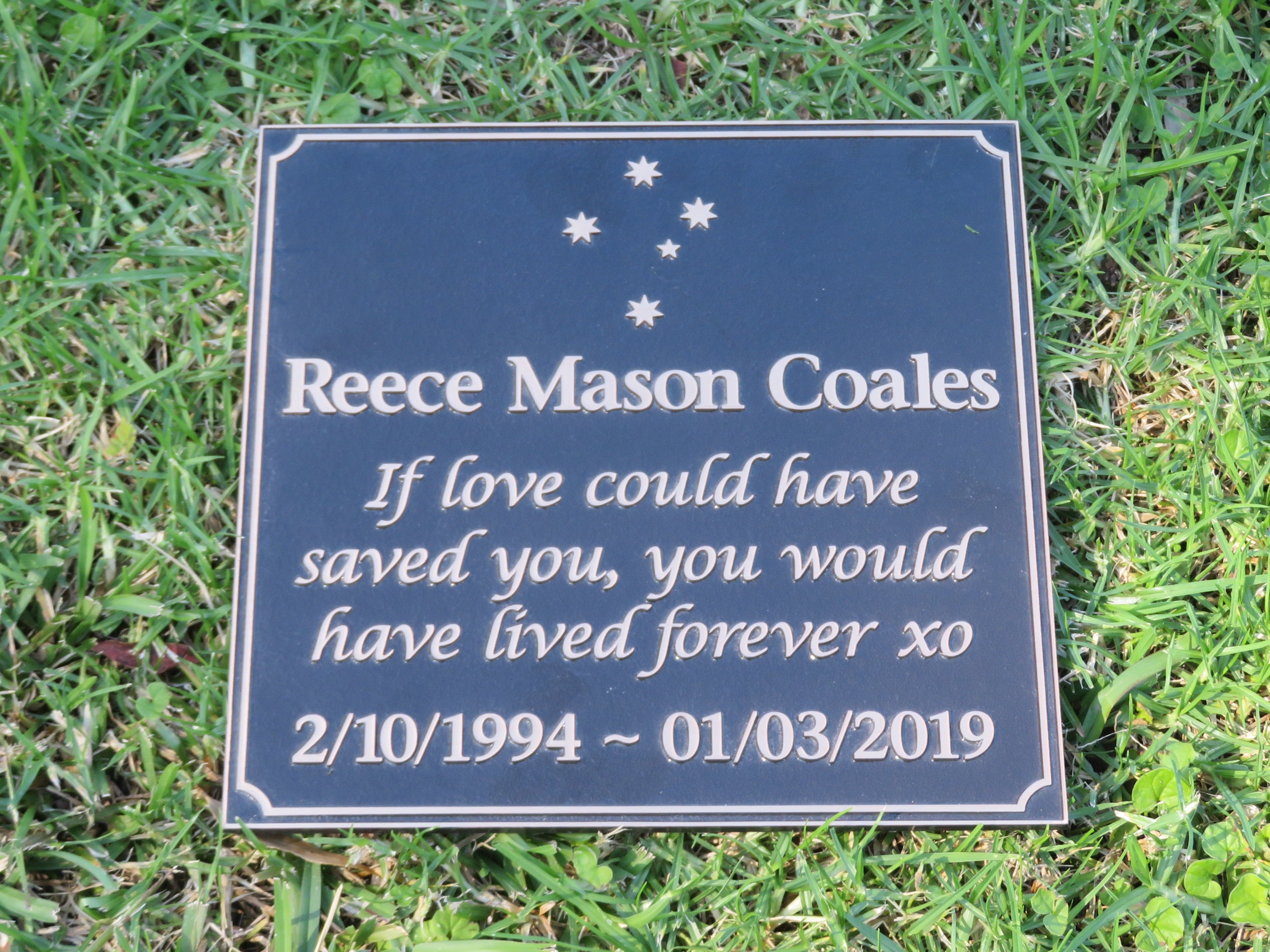 Bronze Plaque Memorial For People