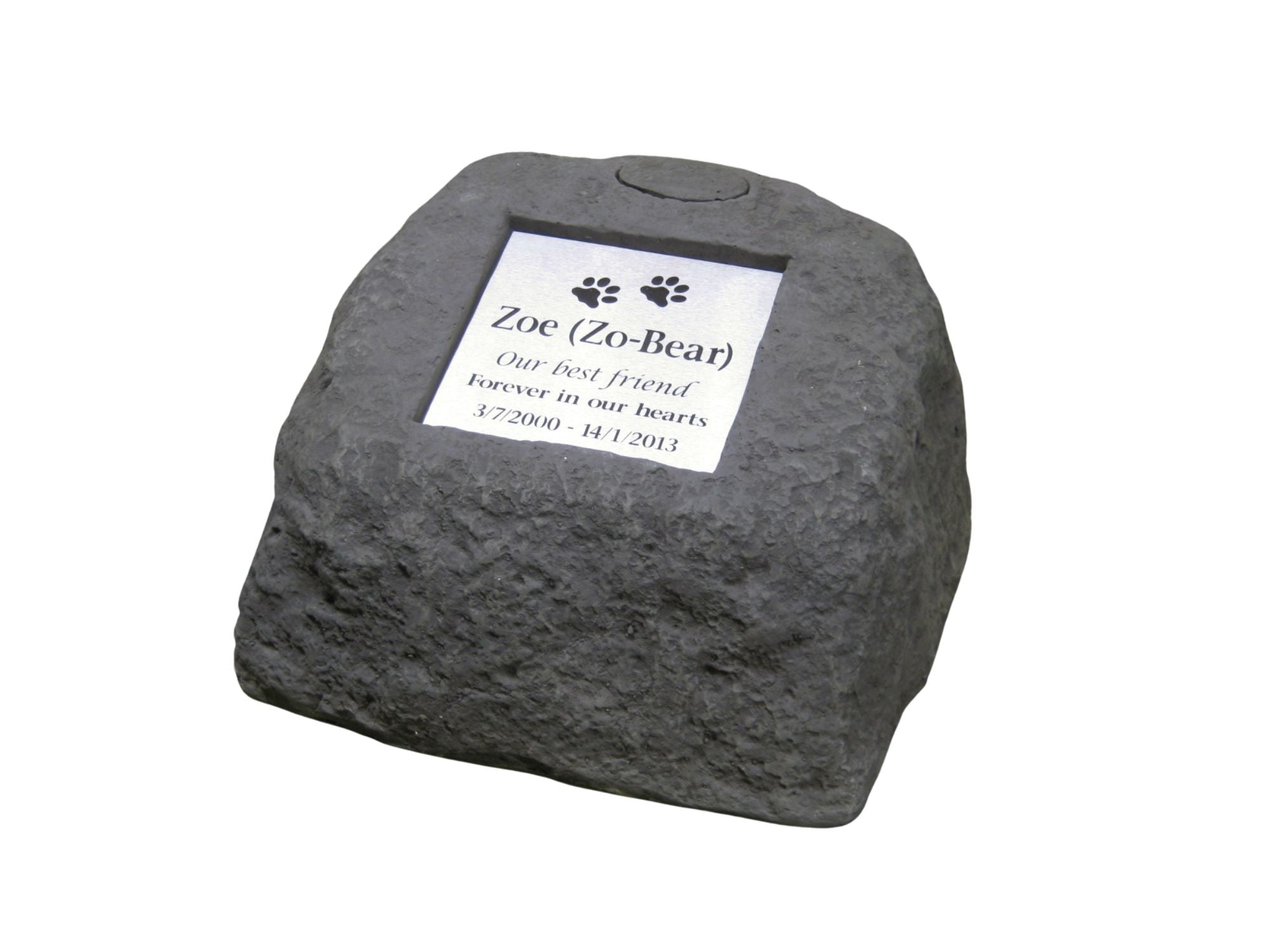 Resin Stone Urn Pet Memorial