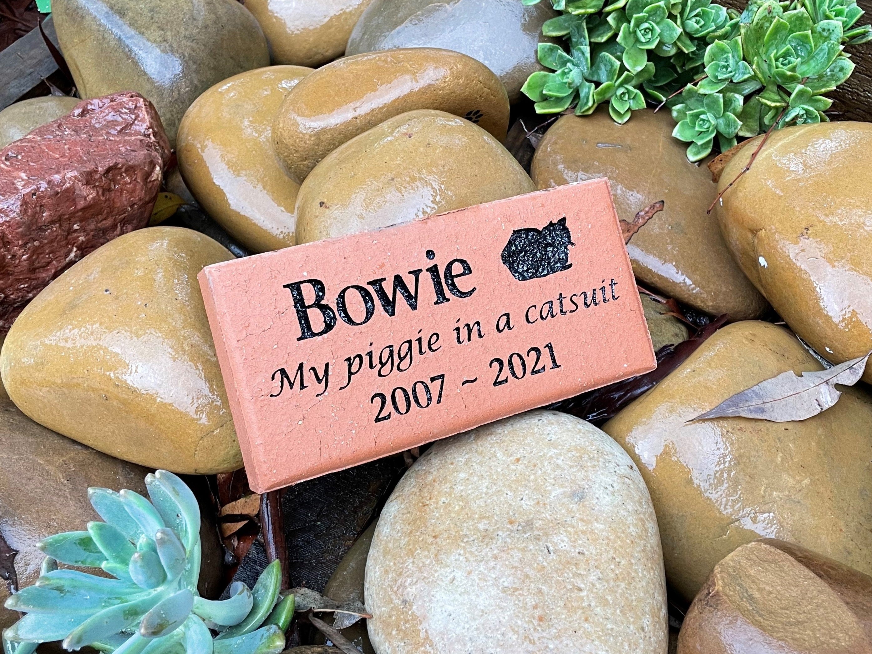 Clay Paver Pet Memorial