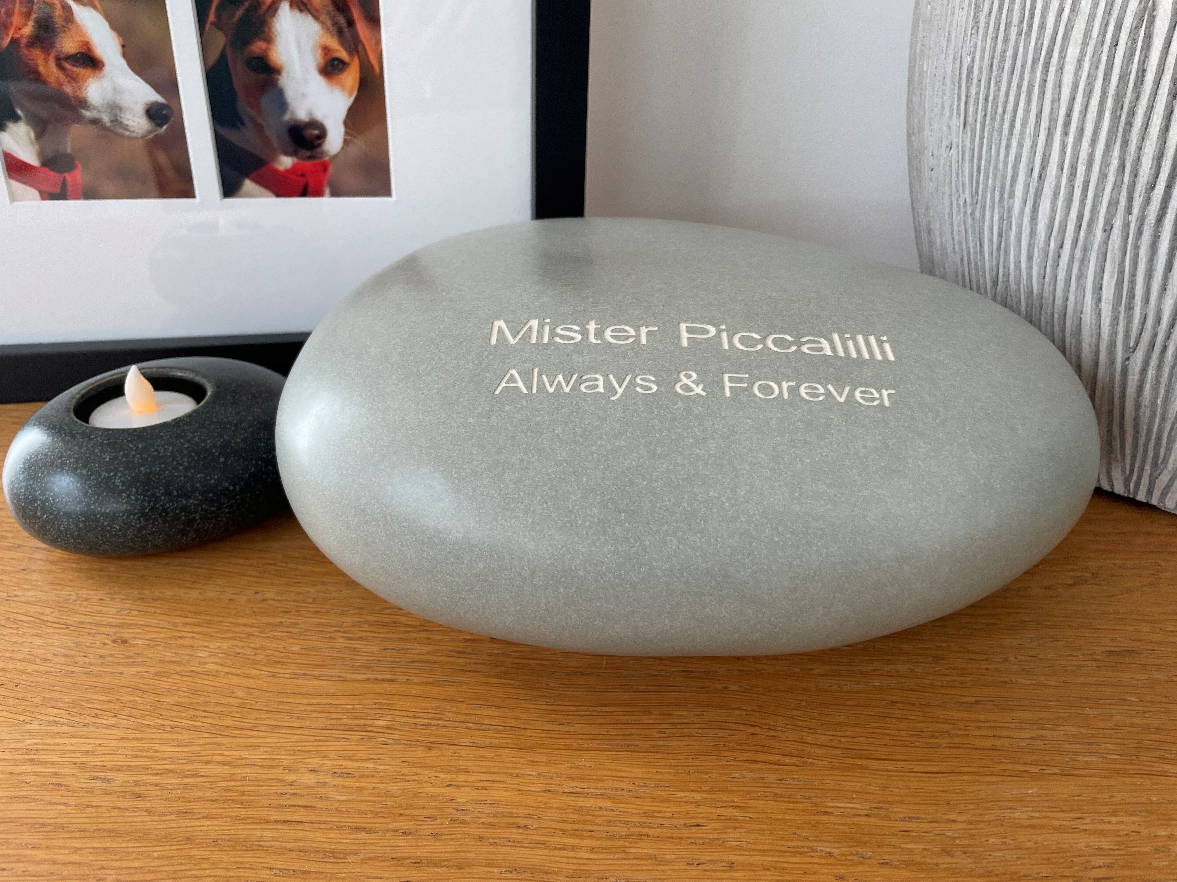 Eternity Pebble Pet Memorial
