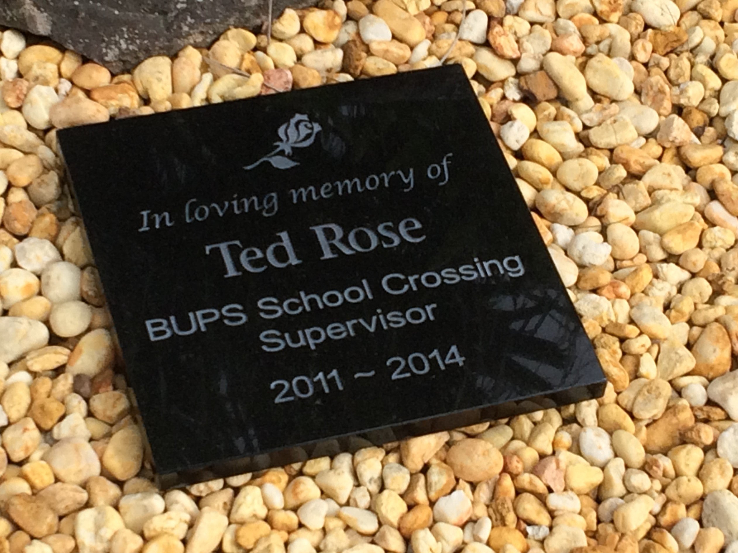 Granite Plaque Memorial for People