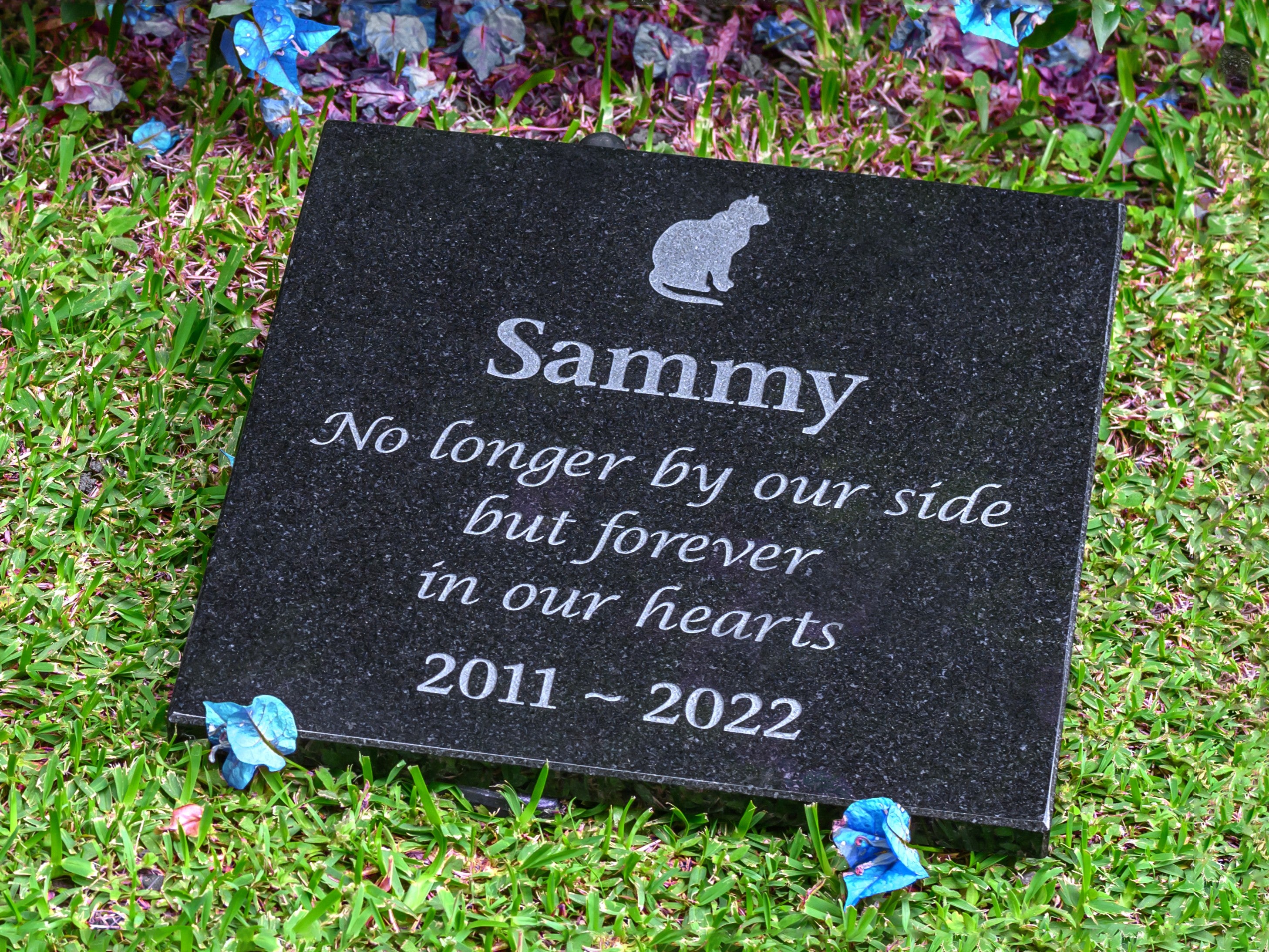 Granite Plaque Pet Memorial