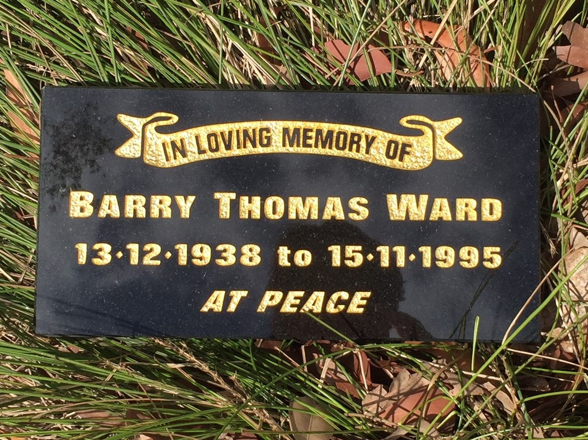 Granite Plaque Memorial for People
