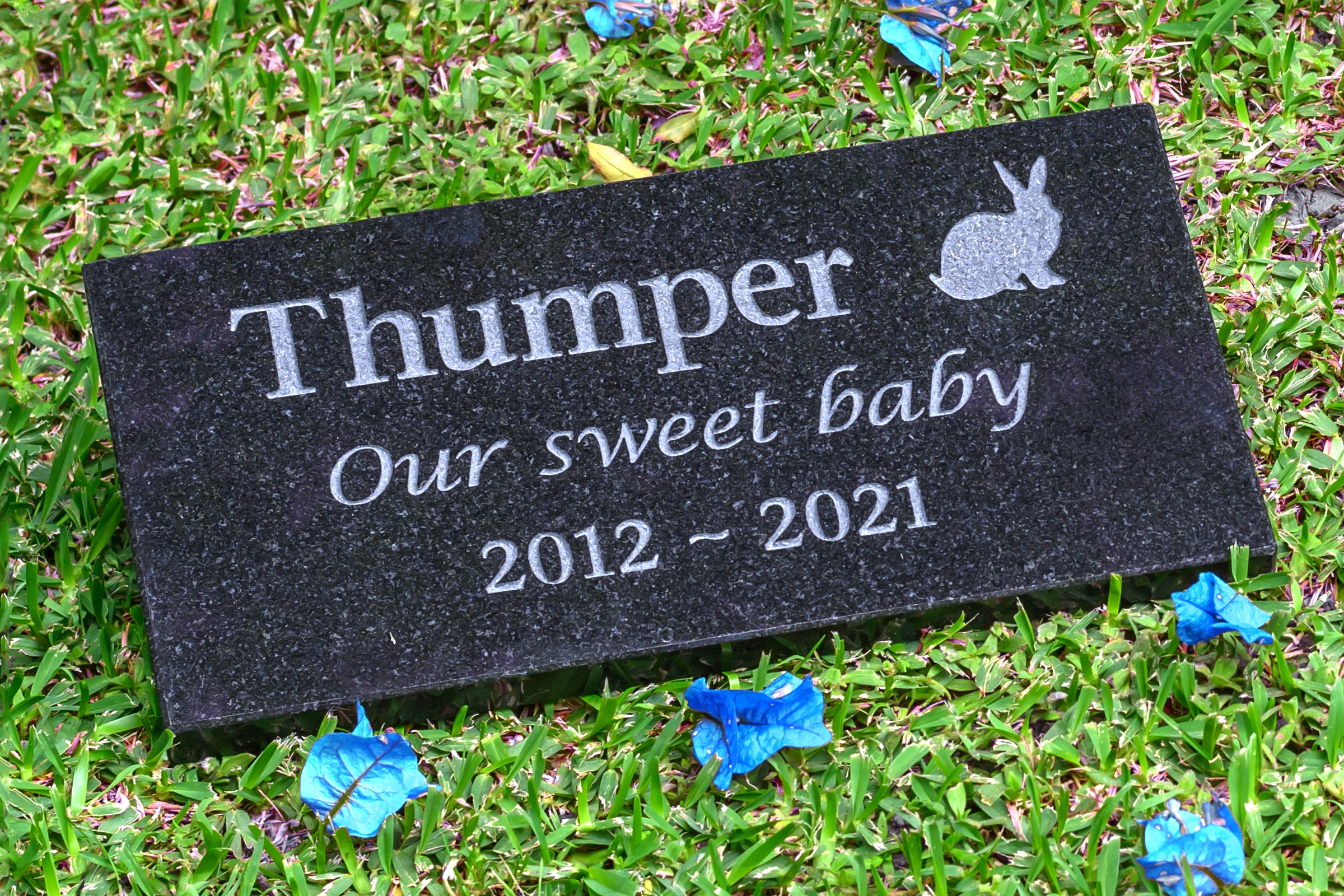 Granite Plaque Pet Memorial