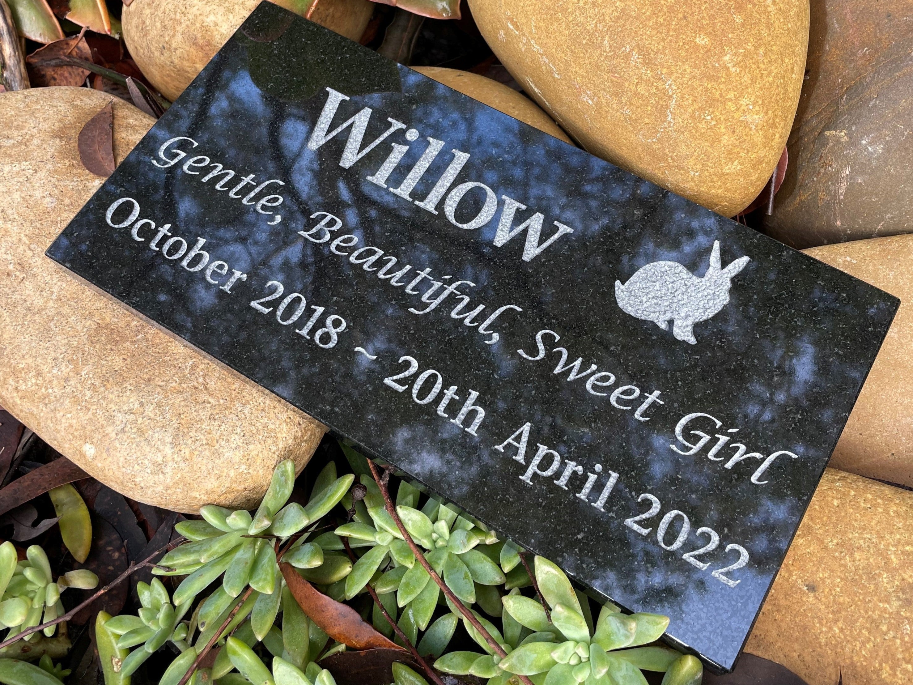 Granite Plaque Pet Memorial