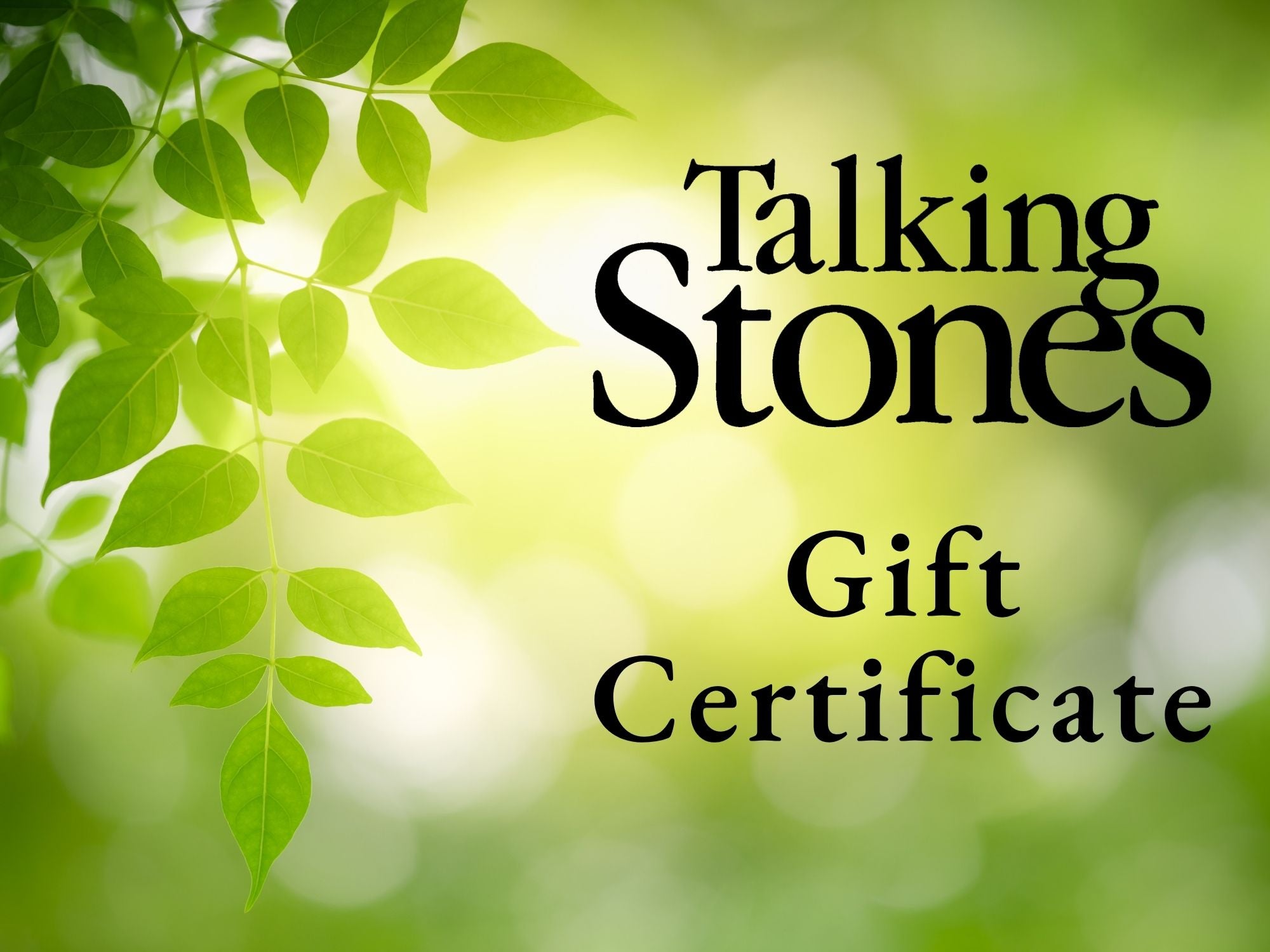 Memorial Gift Certificate