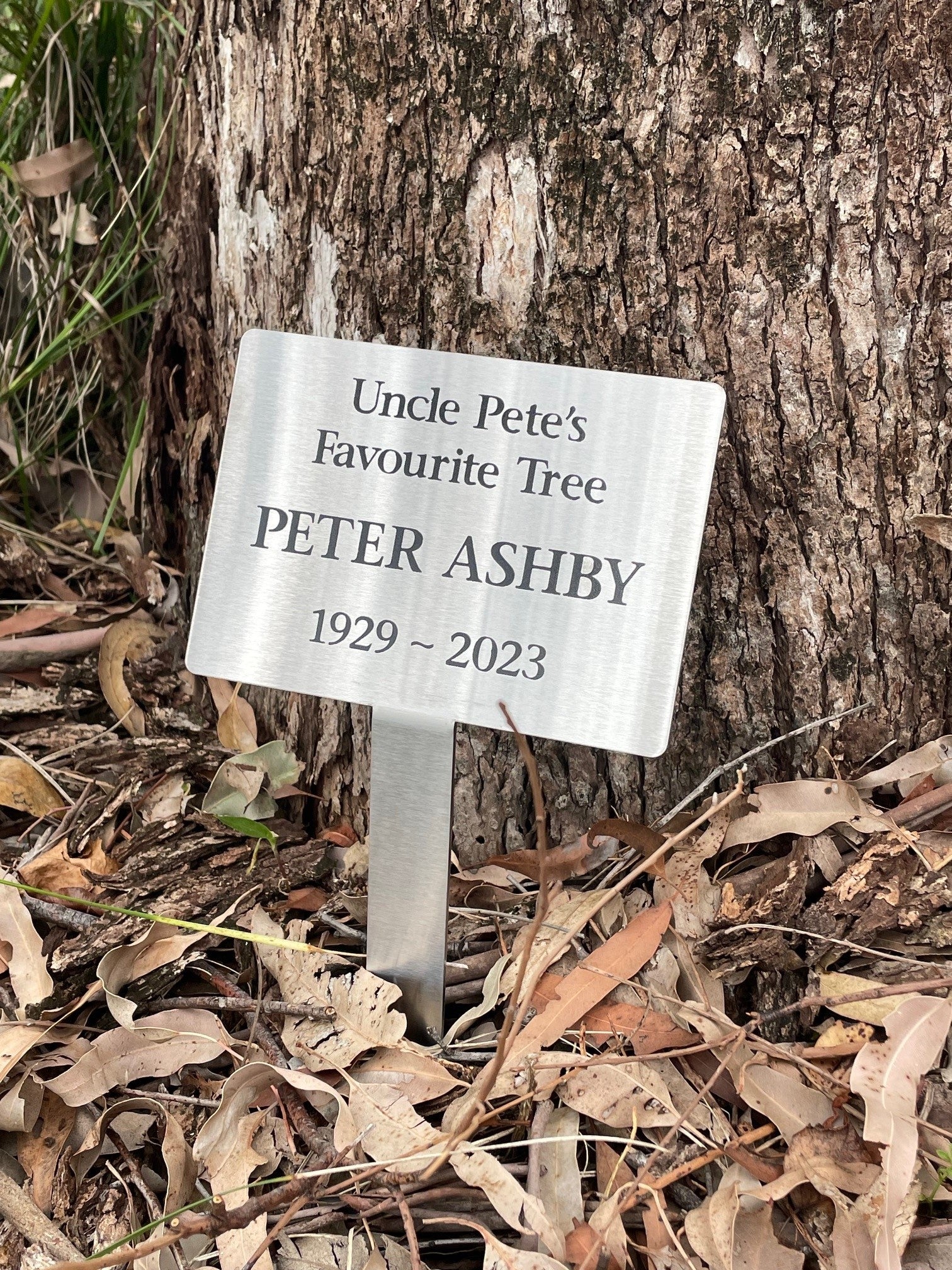 Garden Stake Memorial For People