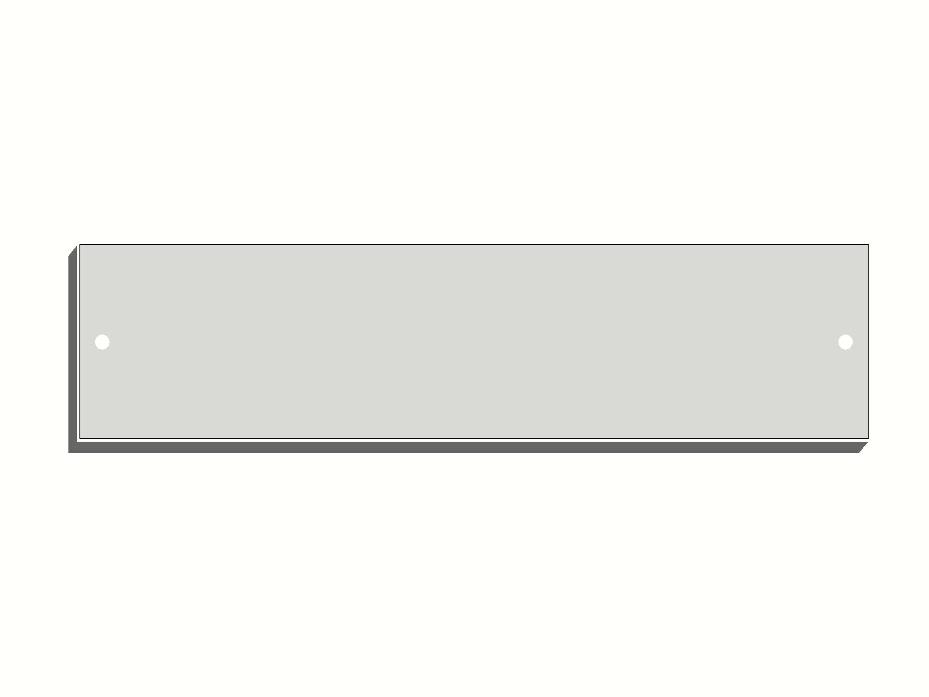 House Name Address Plaques - Glass