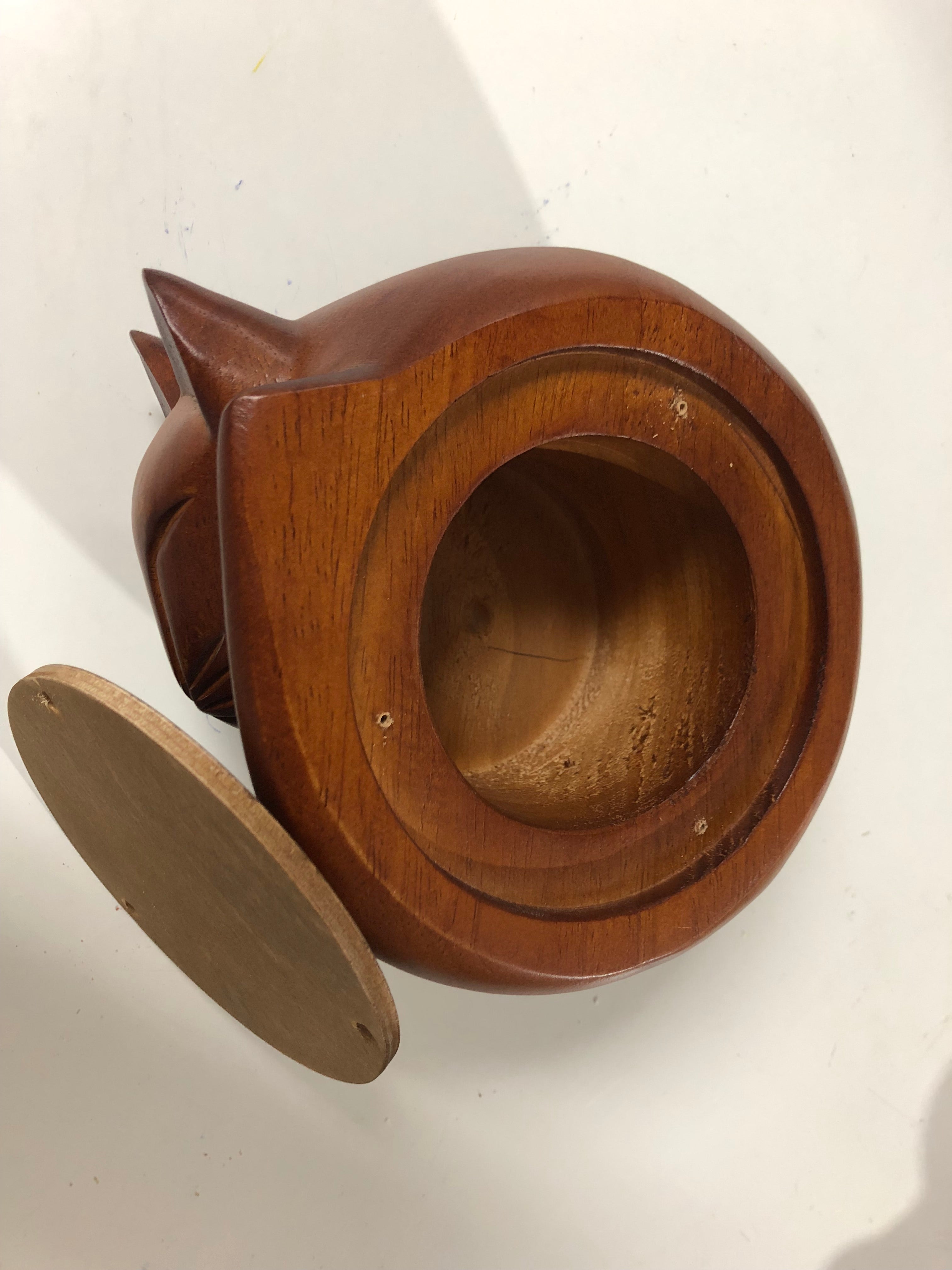 Timber Sleeping Cat Urns
