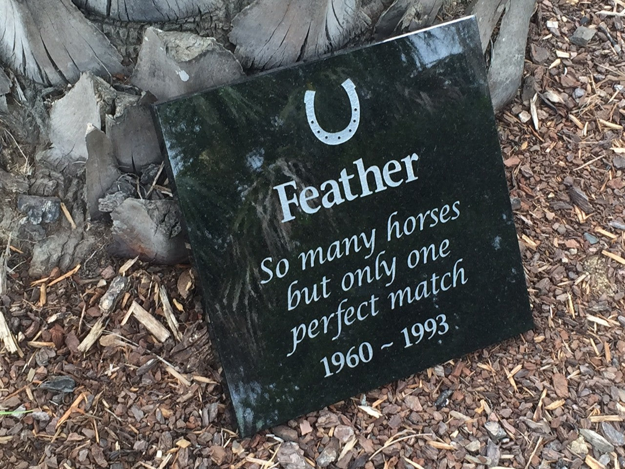 Granite Plaque Pet Memorial