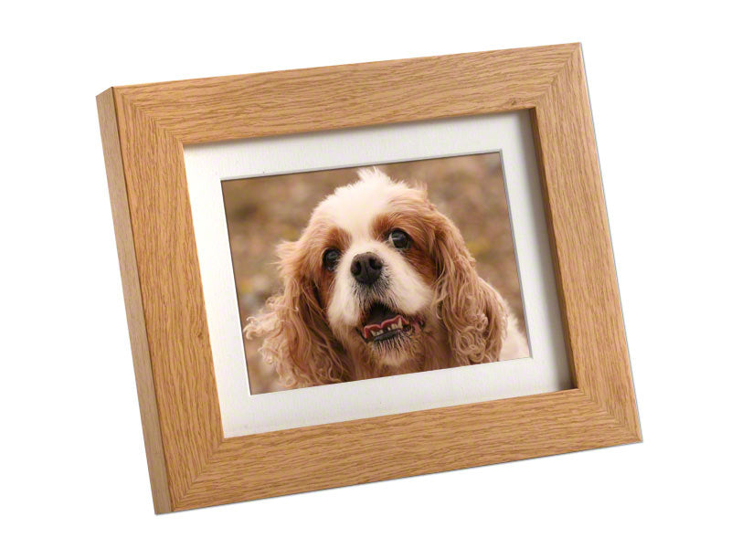 Tribute Oak Photo Frame Pet Urn