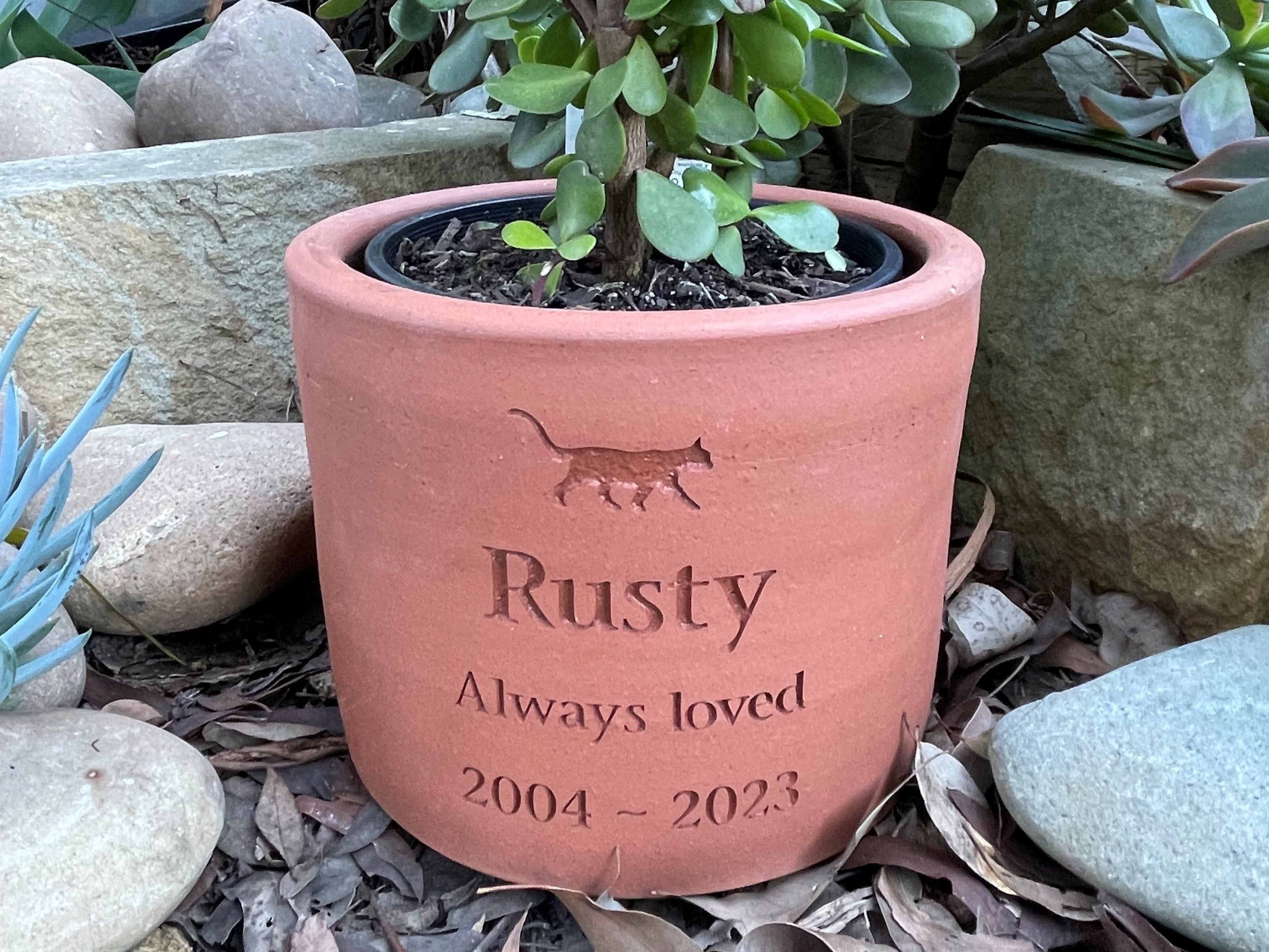 Plant Pot Pet Memorial