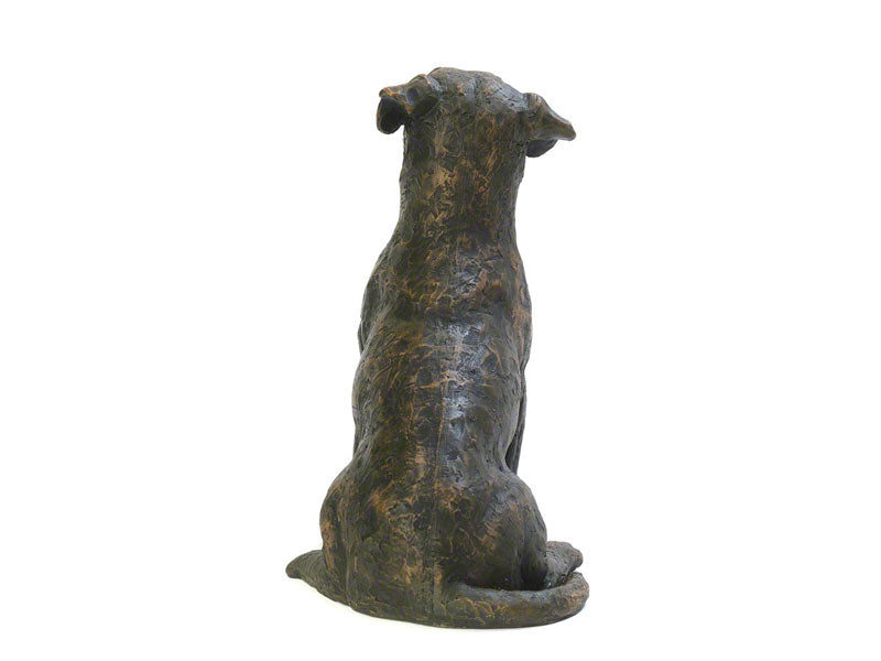 Cast Resin Dog Figurine Memorial Urn - Jack Russell