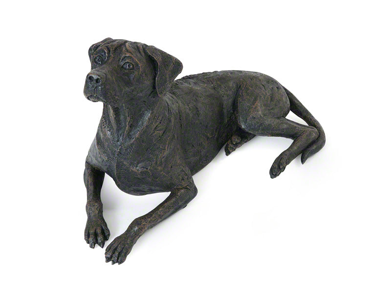 Cast Resin Dog Figurine Memorial Urn - Rhodesian Ridgeback