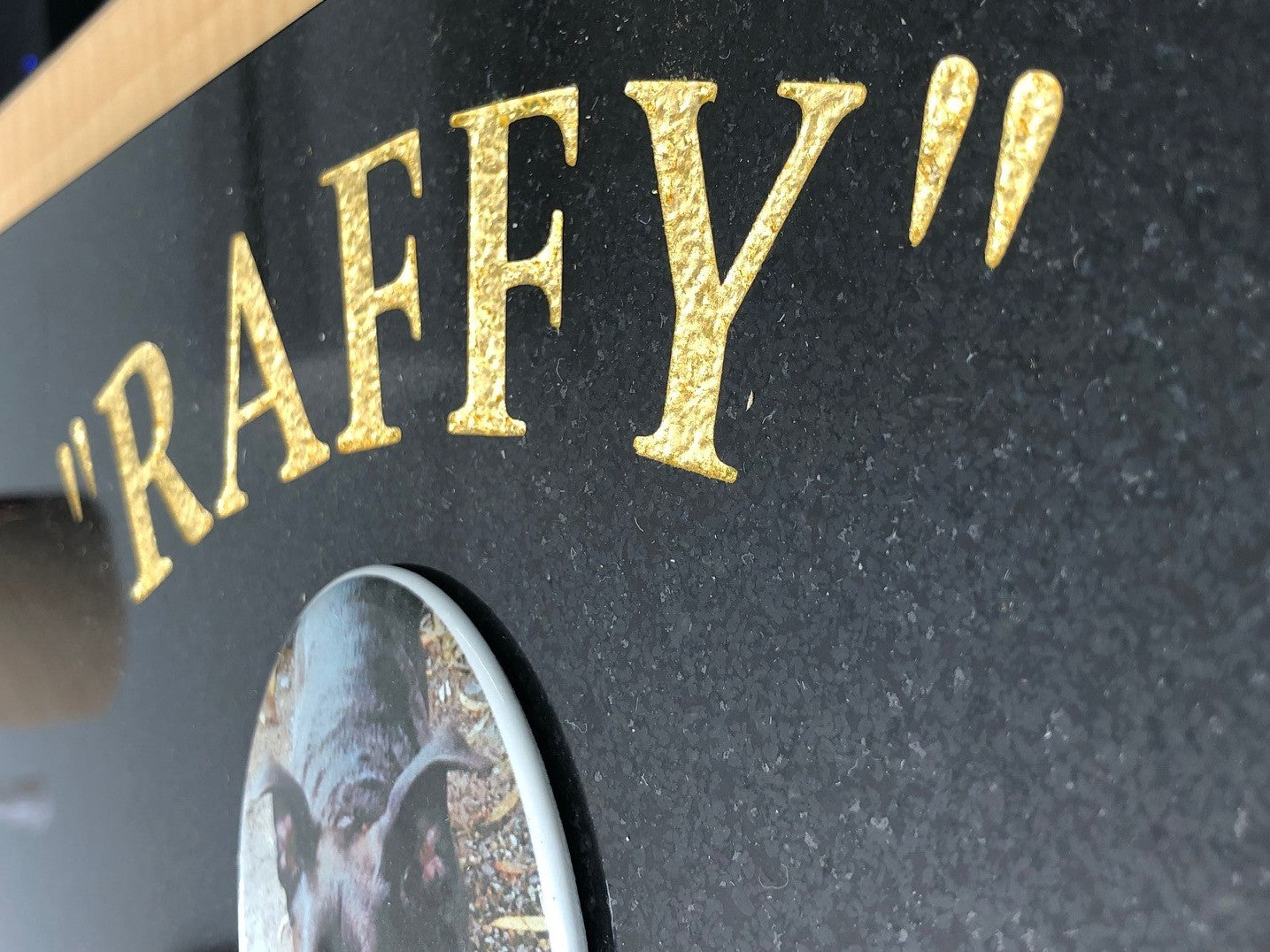 Granite Plaque Pet Memorial