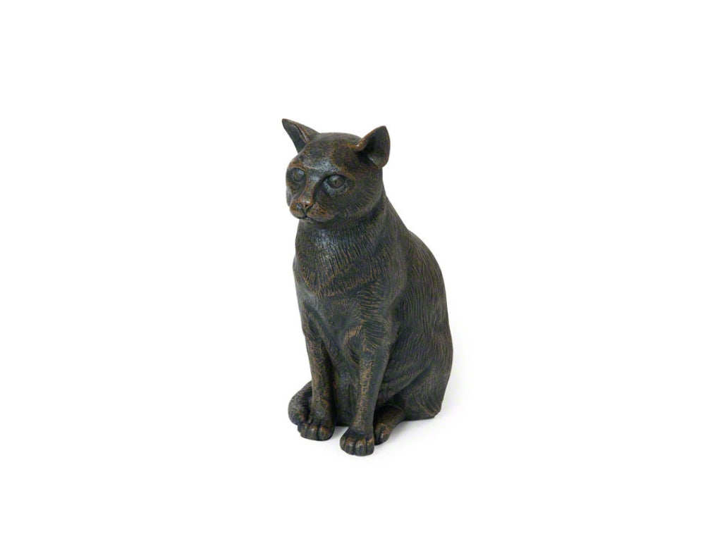 Cast Resin Cat Figurine Urns