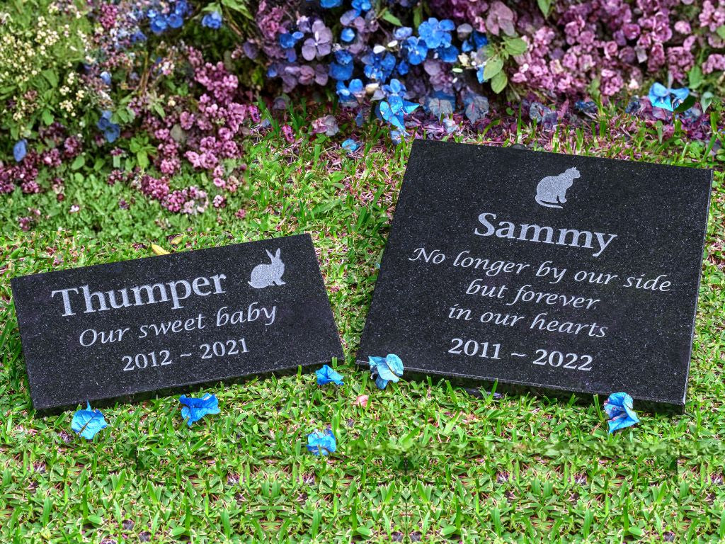 Granite Plaque Pet Memorial
