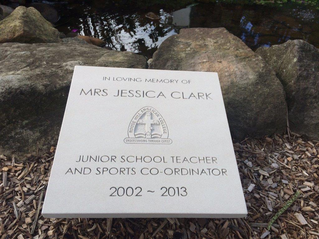 Sandstone Plaque Memorial for People