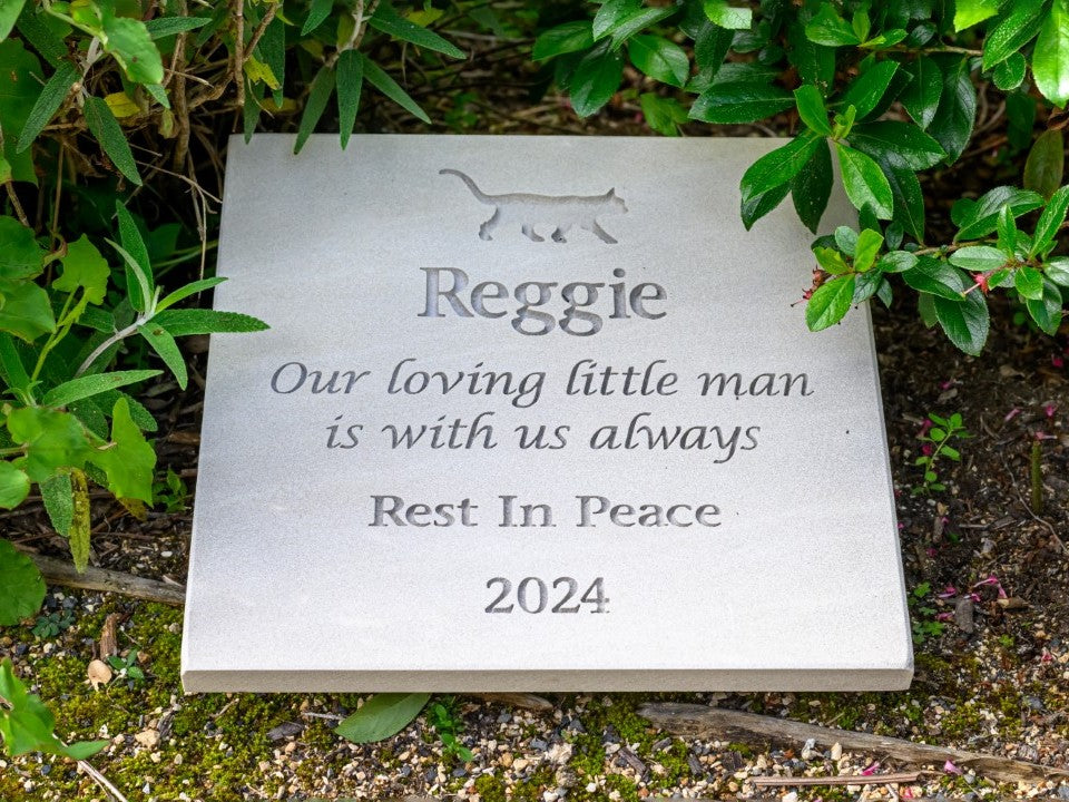 Sandstone Plaque Pet Memorial