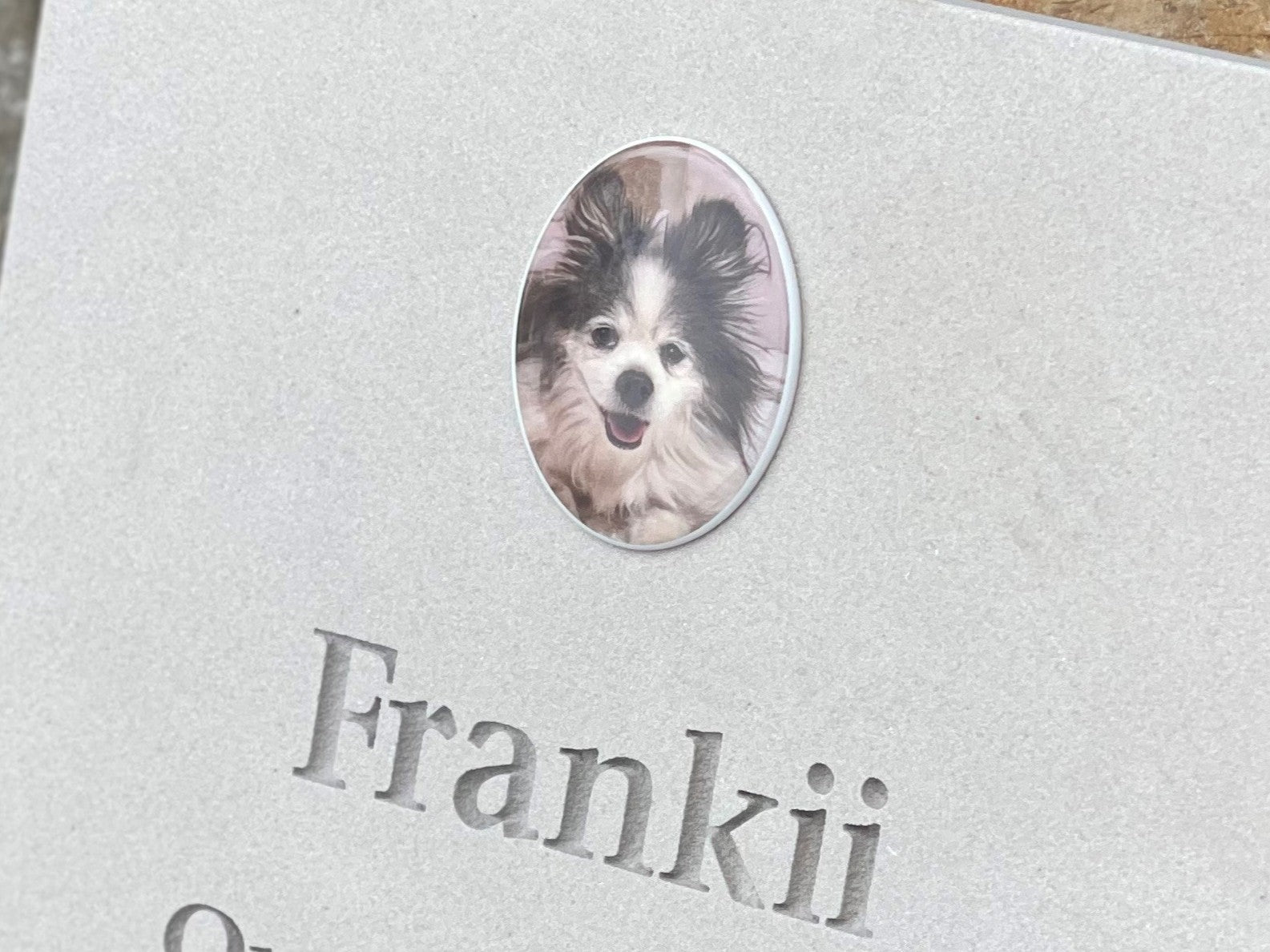 Sandstone Plaque Pet Memorial