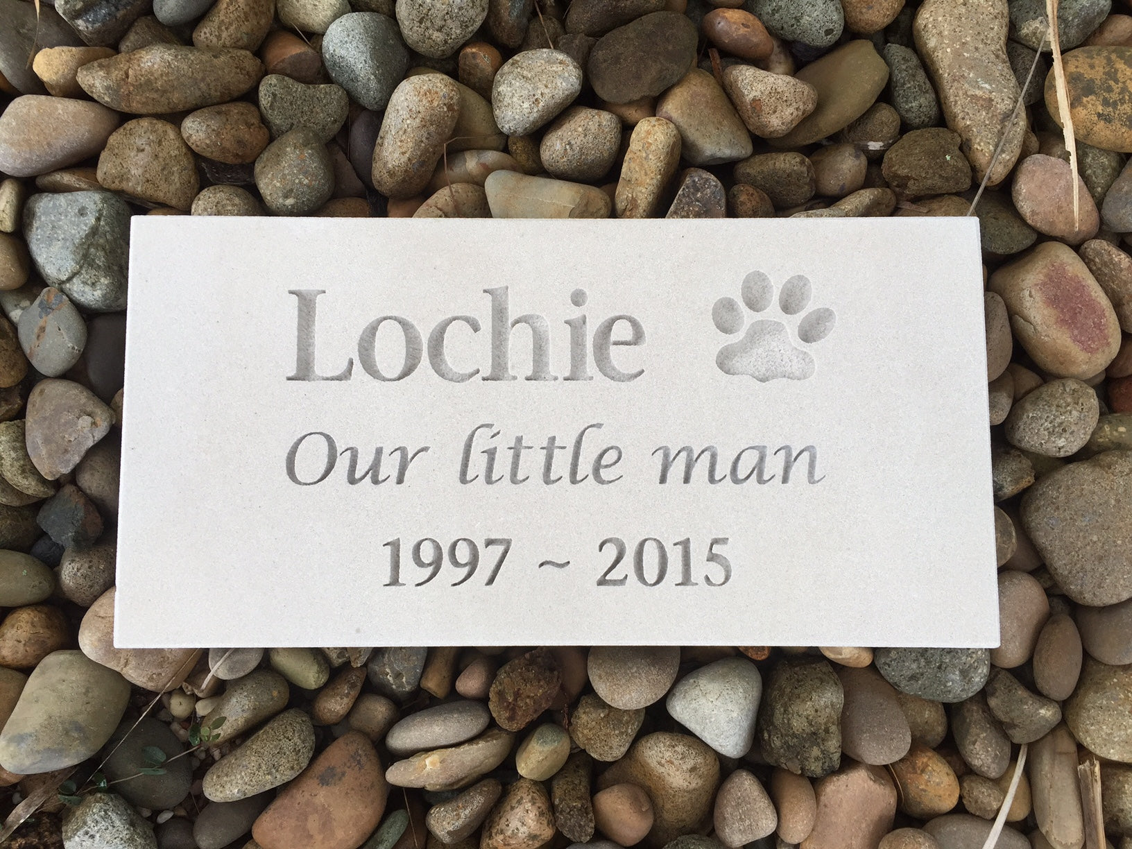 Sandstone Plaque Pet Memorial