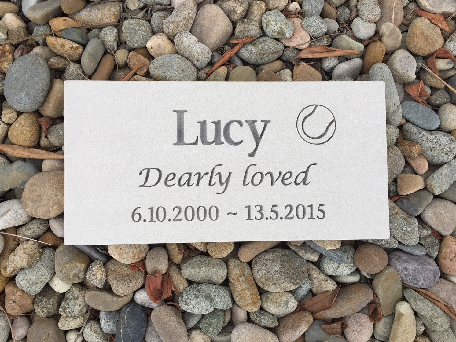 Sandstone Plaque Pet Memorial
