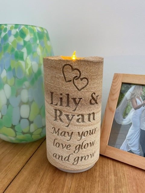 Eternal Sandstone Candle