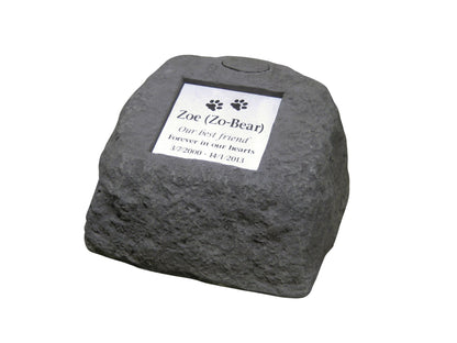 Resin Stone Urn Pet Memorial