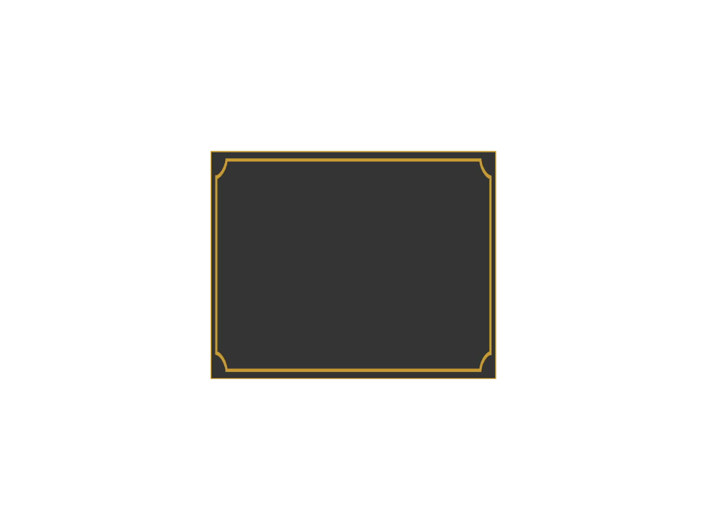 Bronze Plaque Memorial For People