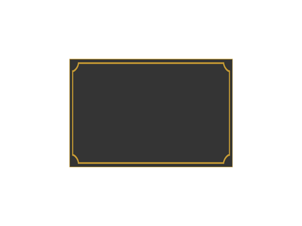 Bronze Plaque Memorial For People