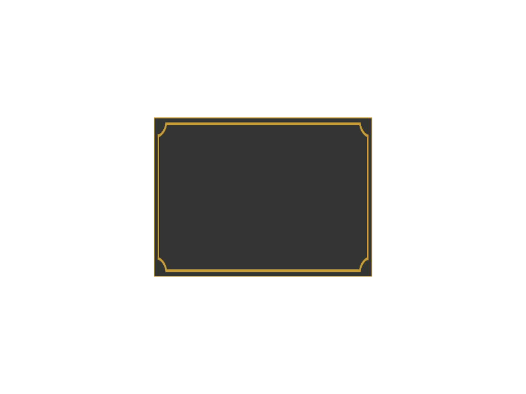 Bronze Plaque Memorial For People