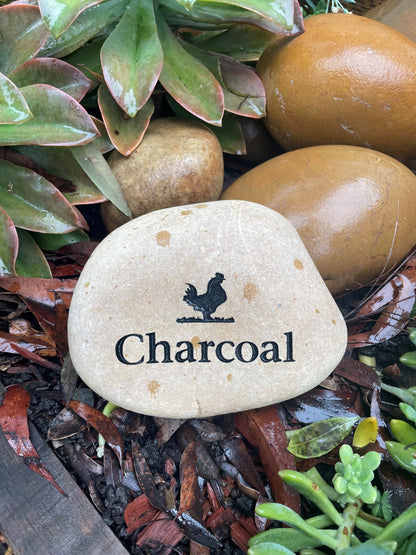 Medium Tumbled Riverstone Pet Memorial