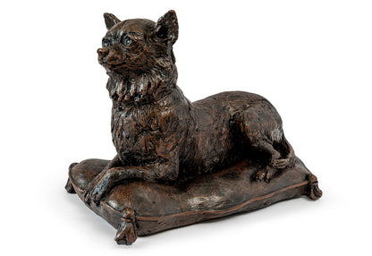 Cast Resin Dog Figurine Memorial Urns