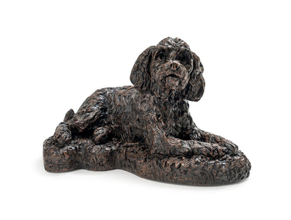 Cast Resin Dog Figurine Memorial Urns