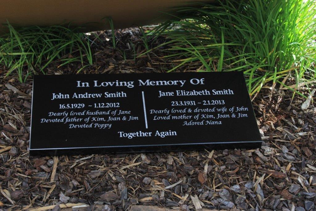 Granite Desk Marker Memorial For People