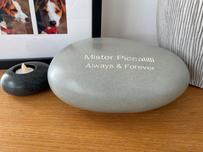 Eternity Pebble Pet Memorial