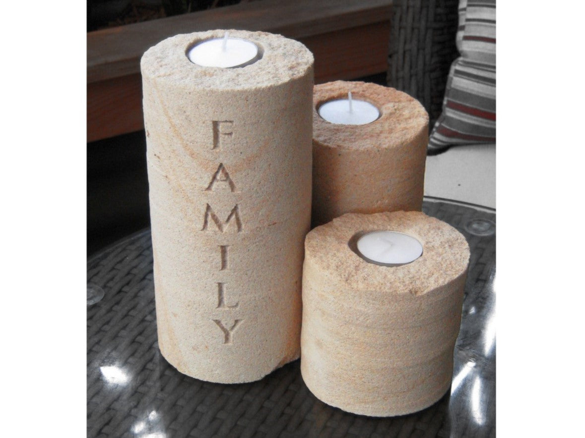 Eternal Sandstone Candle