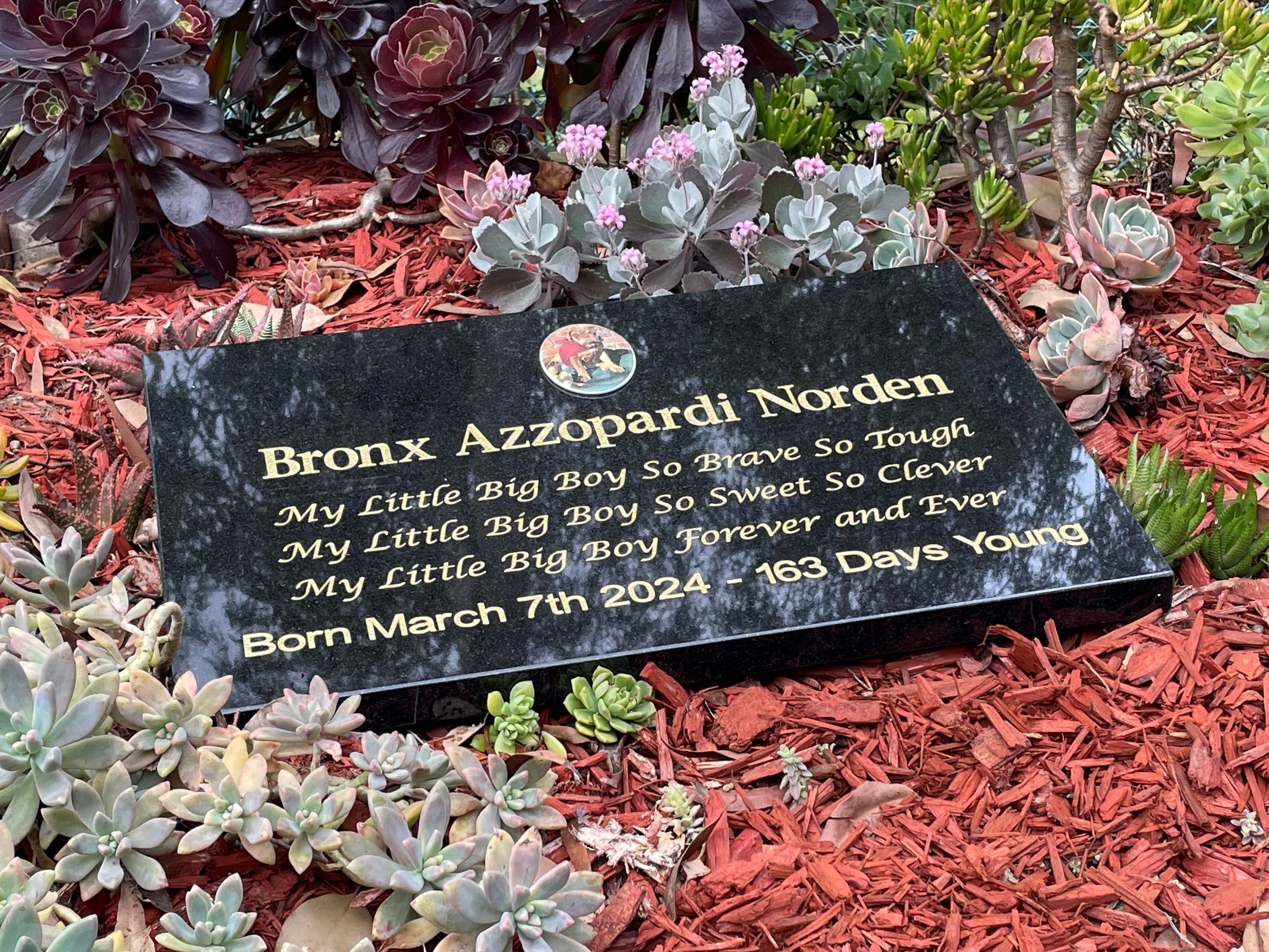 Granite Desk Marker Pet Memorial