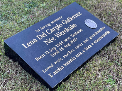 Granite Desk Marker Memorial For People