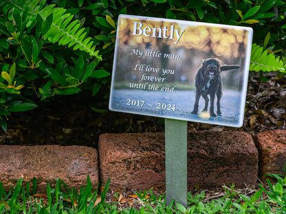 Garden Stake Pet Memorial