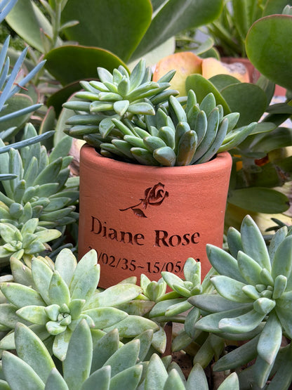 Plant Pot Memorial for People - Small