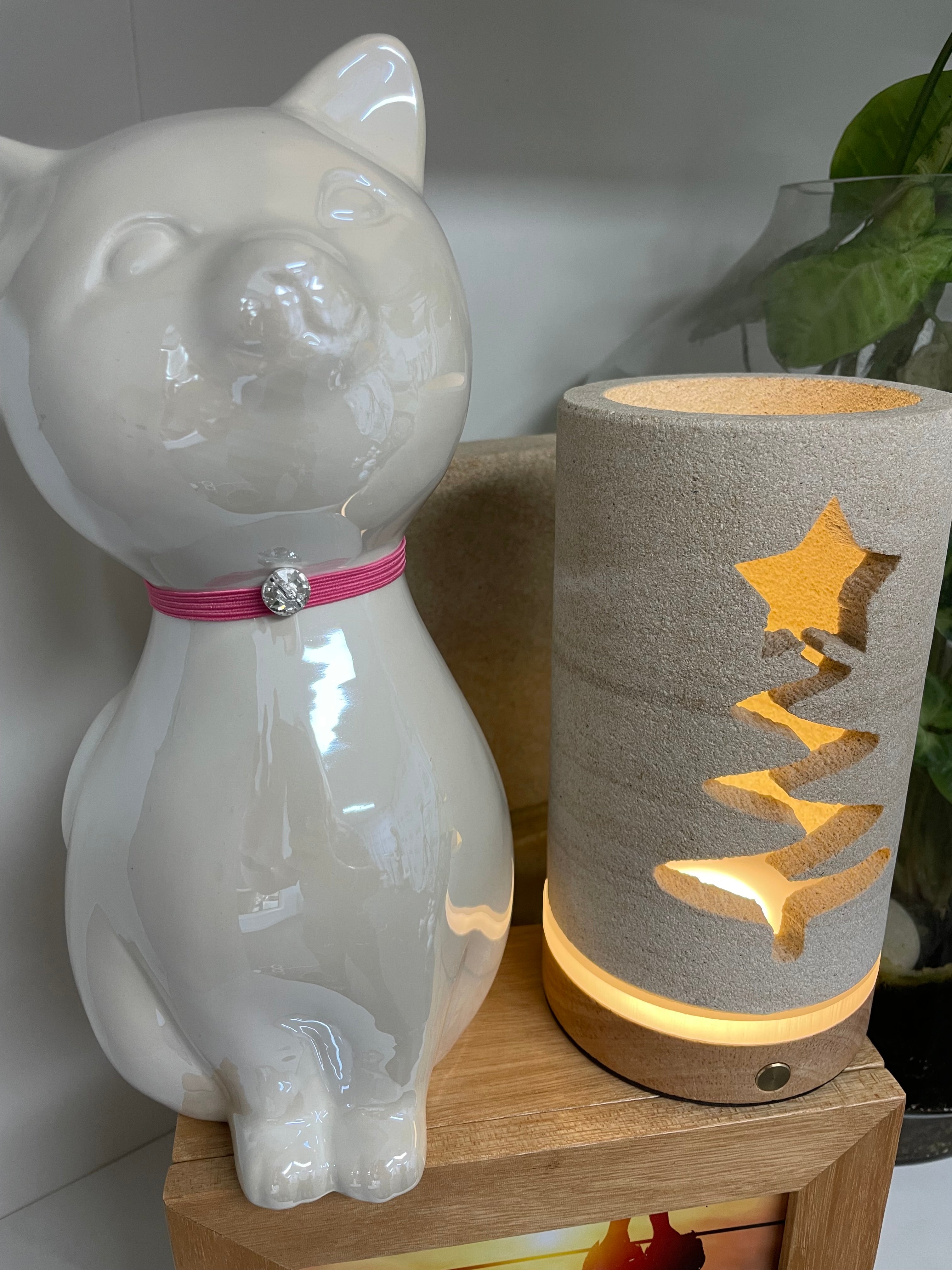 Forever Glow Sandstone Christmas Lantern - FREE GIFT INCLUDED!