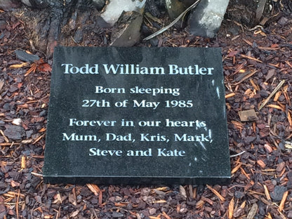 Granite Plaque Memorial for People