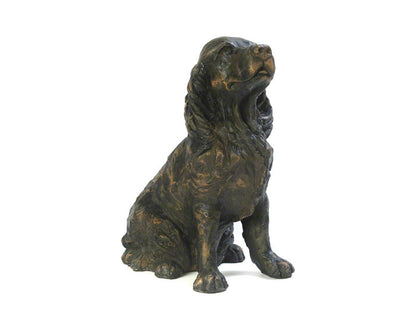 Cast Resin Dog Figurine Memorial Urns