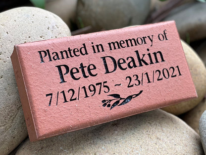 Clay Paver Memorial For People