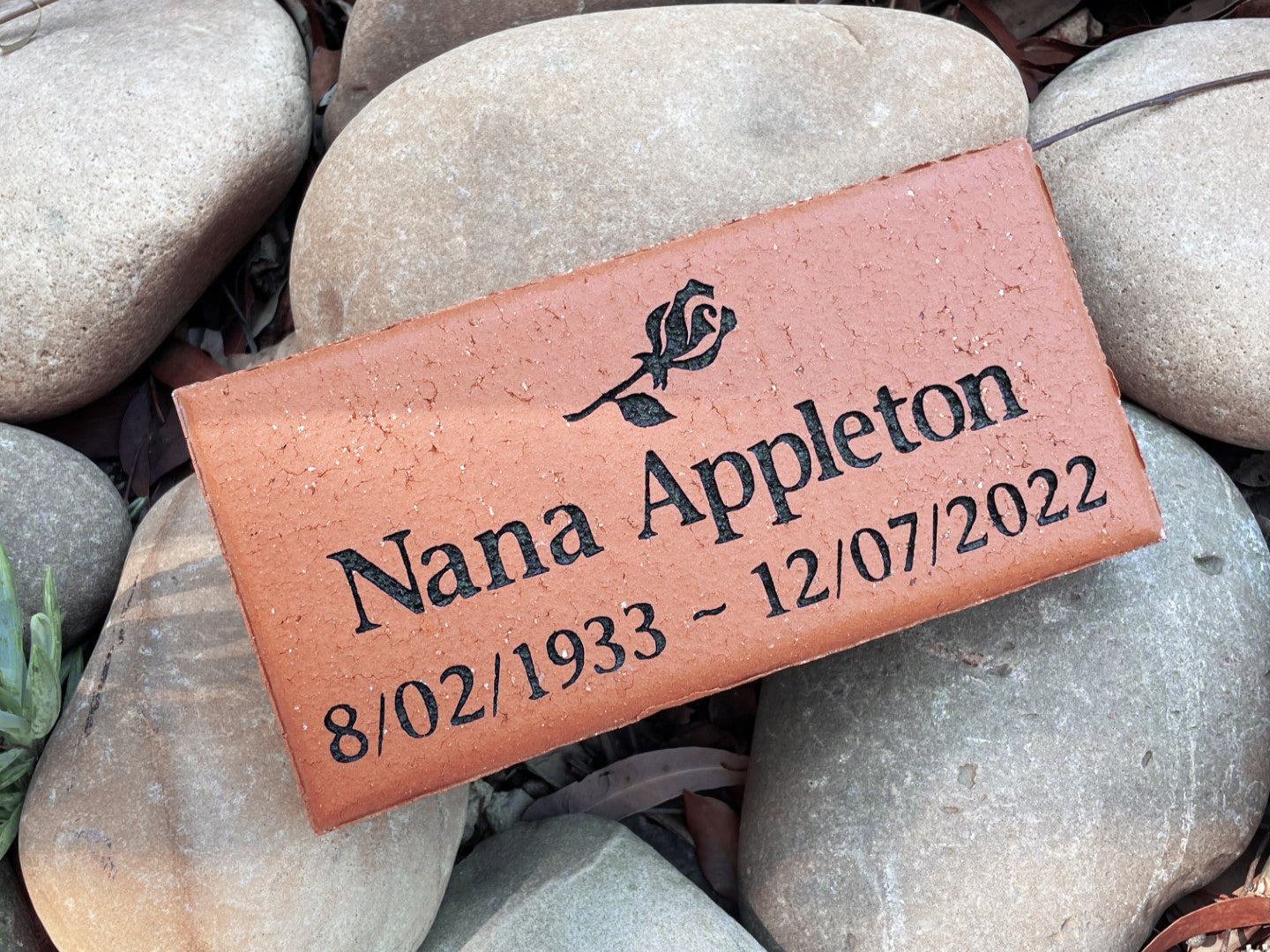 Clay Paver Memorial For People