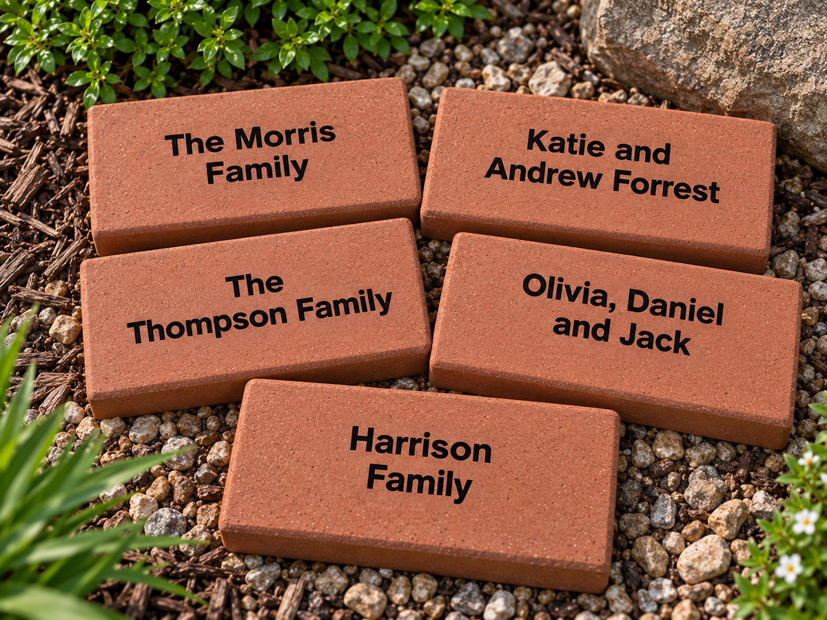 Engraved Paver Fundraising Starter Pack – 5 Personalised Pavers