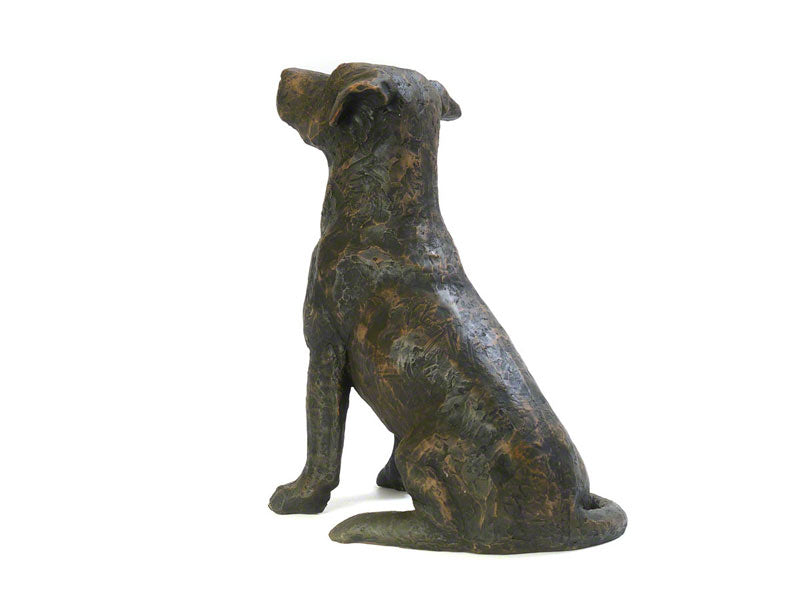 Cast Resin Dog Figurine Memorial Urn - Jack Russell
