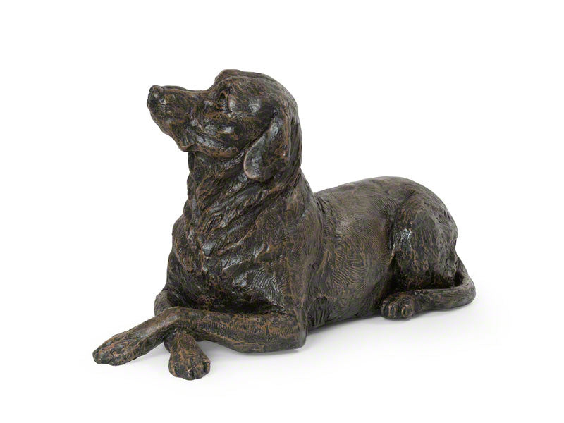 Cast Resin Dog Figurine Memorial Urn - Labrador