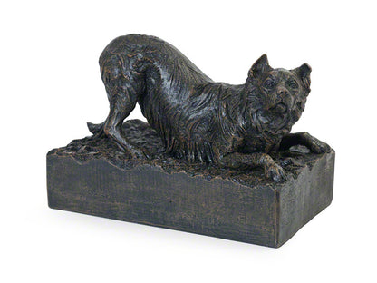 Cast Resin Dog Figurine Memorial Urns